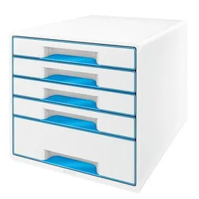Tischwürfel Leitz WOW, Metallic blau